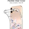 imagefor iPhone 11 Pro Max Case with Screen Protector  Stylish Elegant Floral Design on Soft Clear TPU  Slim Fit Protective Phone Cover for Women and Girls  Purple LavenderBlooming Flowers