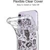 imagefor iPhone 11 Pro Max Case with Screen Protector  Stylish Elegant Floral Design on Soft Clear TPU  Slim Fit Protective Phone Cover for Women and Girls  Purple LavenderMagic Items