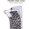 imagefor iPhone 11 Pro Max Case with Screen Protector  Stylish Elegant Floral Design on Soft Clear TPU  Slim Fit Protective Phone Cover for Women and Girls  Purple LavenderBeautiful Leopard