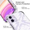 imagefor iPhone 11 Pro Max Case with Screen Protector  Stylish Elegant Floral Design on Soft Clear TPU  Slim Fit Protective Phone Cover for Women and Girls  Purple LavenderElegant White Floral Flower