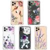 imagefor iPhone 11 Pro Max Case with Screen Protector  Stylish Elegant Floral Design on Soft Clear TPU  Slim Fit Protective Phone Cover for Women and Girls  Purple LavenderMagic Items