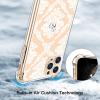 imagefor iPhone 11 Pro Max Case with Screen Protector  Stylish Elegant Floral Design on Soft Clear TPU  Slim Fit Protective Phone Cover for Women and Girls  Purple LavenderElegant White Floral Flower