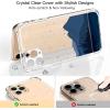 imagefor iPhone 11 Pro Max Case with Screen Protector  Stylish Elegant Floral Design on Soft Clear TPU  Slim Fit Protective Phone Cover for Women and Girls  Purple LavenderMountains