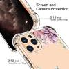 imagefor iPhone 11 Pro Max Case with Screen Protector  Stylish Elegant Floral Design on Soft Clear TPU  Slim Fit Protective Phone Cover for Women and Girls  Purple LavenderBeautiful Blossoms