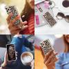 imagefor iPhone 11 Pro Max Case with Screen Protector  Stylish Elegant Floral Design on Soft Clear TPU  Slim Fit Protective Phone Cover for Women and Girls  Purple LavenderBeautiful Leopard