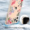 imagefor iPhone 11 Pro Max Case with Screen Protector  Stylish Elegant Floral Design on Soft Clear TPU  Slim Fit Protective Phone Cover for Women and Girls  Purple LavenderBeautiful Flowers