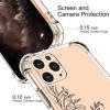 imagefor iPhone 11 Pro Max Case with Screen Protector  Stylish Elegant Floral Design on Soft Clear TPU  Slim Fit Protective Phone Cover for Women and Girls  Purple LavenderBeautiful Tiny Floral Flower