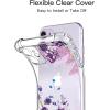 imagefor iPhone 11 Pro Max Case with Screen Protector  Stylish Elegant Floral Design on Soft Clear TPU  Slim Fit Protective Phone Cover for Women and Girls  Purple LavenderPurple Blossoms