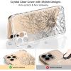 imagefor iPhone 11 Pro Max Case with Screen Protector  Stylish Elegant Floral Design on Soft Clear TPU  Slim Fit Protective Phone Cover for Women and Girls  Purple LavenderBlooming Floral Flower