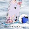 imagefor iPhone 11 Pro Max Case with Screen Protector  Stylish Elegant Floral Design on Soft Clear TPU  Slim Fit Protective Phone Cover for Women and Girls  Purple LavenderBeautiful Blossoms