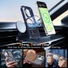 imageUpgraded Magnetic for iPhone 15 Pro Max Case with Builtin KickstandScreen Protector IncludedWireless Charging Compatible21ft Drop TestedSlim Fit Translucent Matte Acrylic  BlueBlue w Camera Cover