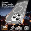imageUpgraded Magnetic for iPhone 15 Pro Max Case with Builtin KickstandScreen Protector IncludedWireless Charging Compatible21ft Drop TestedSlim Fit Translucent Matte Acrylic  BlueSilver w Kickstand