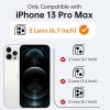 imageUpgraded Magnetic for iPhone 15 Pro Max Case with Builtin KickstandScreen Protector IncludedWireless Charging Compatible21ft Drop TestedSlim Fit Translucent Matte Acrylic  BlueBlack w Kickstand
