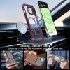 imageUpgraded Magnetic for iPhone 15 Pro Max Case with Builtin KickstandScreen Protector IncludedWireless Charging Compatible21ft Drop TestedSlim Fit Translucent Matte Acrylic  BlueWine Red w Camera Cover