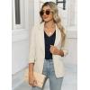 imageWomens Dressy Casual Blouses Sleeveless V Neck Ruffle Tank Tops 2025 Trendy Summer Ladies Business Work ShirtsBlue