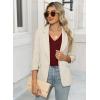 imageWomens Dressy Casual Blouses Sleeveless V Neck Ruffle Tank Tops 2025 Trendy Summer Ladies Business Work ShirtsRed