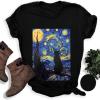 imageWomens Short Sleeve T Shirts Graphic Tees Crewneck Casual Loose 2025 Summer Boho TopsCat1