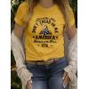 imageWomens Short Sleeve T Shirts Graphic Tees Crewneck Casual Loose 2025 Summer Boho TopsPattern19