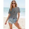 imageWomens Short Sleeve T Shirts Graphic Tees Crewneck Casual Loose 2025 Summer Boho TopsTree 1