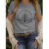 imageWomens Short Sleeve T Shirts Graphic Tees Crewneck Casual Loose 2025 Summer Boho TopsTree 1
