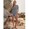 imageWomens Short Sleeve T Shirts Graphic Tees Crewneck Casual Loose 2025 Summer Boho TopsTree 1