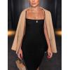 imageKaximil Womens Sexy Bodycon Spaghetti Strap Ruched Mini Club DressesBlack