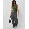 imageTrendy Queen Women Going Out Summer Tank Tops Spring Casual Basic Cute 2025 Sleeveless Shirt Vacation Fashion Outfit ClothesArmy Green