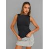 imageTrendy Queen Women Going Out Summer Tank Tops Spring Casual Basic Cute 2025 Sleeveless Shirt Vacation Fashion Outfit ClothesBlack