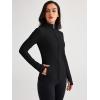 imageTrendy Queen Womens Lightweight Zip Up Jackets 2025 Athletic Hoodies Fall Gym Shirts Running Workout Clothes with PocketBlack