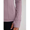 imageTrendy Queen Womens Lightweight Zip Up Jackets 2025 Athletic Hoodies Fall Gym Shirts Running Workout Clothes with PocketLightpurple