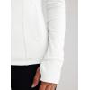 imageTrendy Queen Womens Lightweight Zip Up Jackets 2025 Athletic Hoodies Fall Gym Shirts Running Workout Clothes with PocketWhite