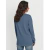 imageTrendy Queen Womens Long Sleeve Tops Casual Shirts V Neck Clothing Fall Fashion Clothes with PocketBlue