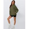 imageTrendy Queen Womens Oversized Hoodies Fleece Hooded Sweatshirts Casual Pullover Fall Winter Outfits Long Sleeve Tops 2025Armygreen