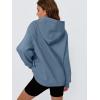 imageTrendy Queen Womens Oversized Hoodies Fleece Hooded Sweatshirts Casual Pullover Fall Winter Outfits Long Sleeve Tops 2025Blue