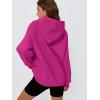 imageTrendy Queen Womens Oversized Hoodies Fleece Hooded Sweatshirts Casual Pullover Fall Winter Outfits Long Sleeve Tops 2025Hotpink