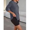 imageTrendy Queen Womens Oversized Long Sleeve T Shirts 2025 Basic Crewneck Tee Fall Tops Casual Workout Y2K ClothesDeepgrey