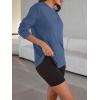 imageTrendy Queen Womens Oversized Long Sleeve T Shirts 2025 Basic Crewneck Tee Fall Tops Casual Workout Y2K ClothesHazeblue