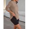 imageTrendy Queen Womens Oversized Long Sleeve T Shirts 2025 Basic Crewneck Tee Fall Tops Casual Workout Y2K ClothesKhaki