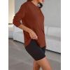 imageTrendy Queen Womens Oversized Long Sleeve T Shirts 2025 Basic Crewneck Tee Fall Tops Casual Workout Y2K ClothesMaple