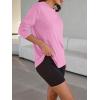 imageTrendy Queen Womens Oversized Long Sleeve T Shirts 2025 Basic Crewneck Tee Fall Tops Casual Workout Y2K ClothesPink