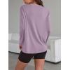 imageTrendy Queen Womens Oversized Long Sleeve T Shirts 2025 Basic Crewneck Tee Fall Tops Casual Workout Y2K ClothesPurple