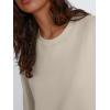 imageTrendy Queen Womens Oversized Sweatshirt Pullover Long Sleeve Shirts Casual Fall Fashion 2025 Winter ClothesBeige