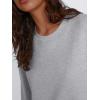 imageTrendy Queen Womens Oversized Sweatshirt Pullover Long Sleeve Shirts Casual Fall Fashion 2025 Winter ClothesGrey