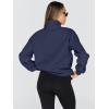 imageTrendy Queen Womens Oversized Sweatshirts Fall Fashion Hoodies Half Zip Pullover Long Sleeve Shirts Clothes OutfitsDarkblue