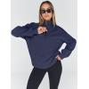 imageTrendy Queen Womens Oversized Sweatshirts Fall Fashion Hoodies Half Zip Pullover Long Sleeve Shirts Clothes OutfitsDarkblue