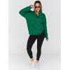 imageTrendy Queen Womens Oversized Sweatshirts Fall Fashion Hoodies Half Zip Pullover Long Sleeve Shirts Clothes OutfitsGrass