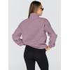imageTrendy Queen Womens Oversized Sweatshirts Fall Fashion Hoodies Half Zip Pullover Long Sleeve Shirts Clothes OutfitsNutmeg