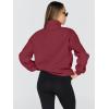 imageTrendy Queen Womens Oversized Sweatshirts Fall Fashion Hoodies Half Zip Pullover Long Sleeve Shirts Clothes OutfitsWinered