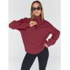 imageTrendy Queen Womens Oversized Sweatshirts Fall Fashion Hoodies Half Zip Pullover Long Sleeve Shirts Clothes OutfitsWinered