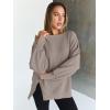 imageTrendy Queen Womens Oversized Sweatshirts Hoodies Crewneck Shirts Fall Outfits Teen Girls Y2k Winter ClothesCoffeegrey